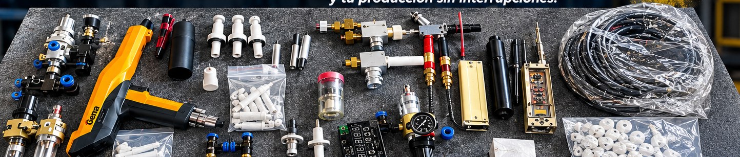 Refacciones de pintura electrostática